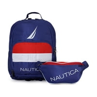 Nautica - Mochila Pólux + Banano Kappa Azul