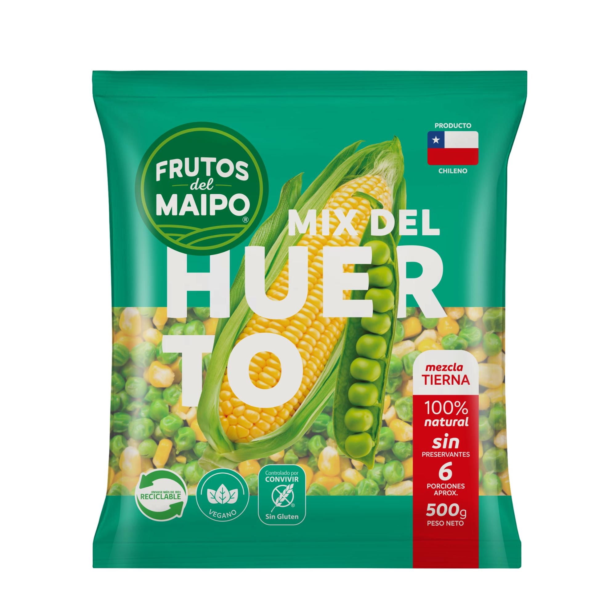 Mix De Verduras Del Huerto 500 g Frutos del Maipo