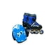 thumbnail image 1 of Patin Lineal Con Luces Y Kit Talla M 35 38 Azul Oscuro, 1 of 4
