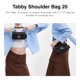thumbnail image 2 of Bandolera Coach Tabby 20 de piel pulida negra y plateada, 2 of 6