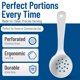 thumbnail image 3 of Cuchara Carlisle FoodService Products 20 cm 3 oz Blanca, 3 of 7