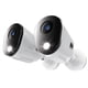 thumbnail image 1 of Cámara de seguridad Night Owl Add On con cable, audio bidireccional 4K HD, paquete de 2 unidades, 1 of 7