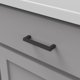 thumbnail image 4 of Tirador para gabinete de cocina Hickory Hardware Skylight negro mate, 4 of 9