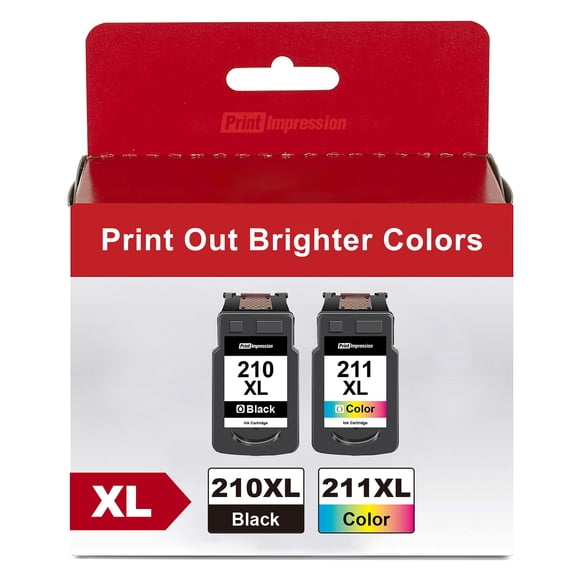Cartuchos De Tinta 210xl Y 211xl Para Canon