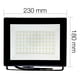 thumbnail image 5 of Foco Proyector Led Reflector 100w Ip65 Ik08 Luz Blanca certificado, 5 of 8