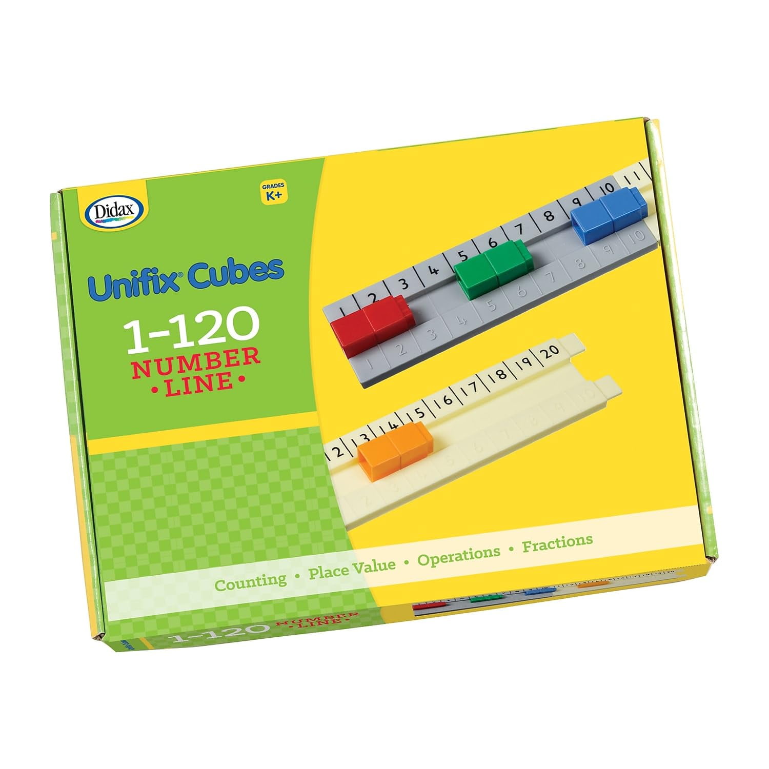 Pista Numérica Didax Unifix® 1-120 Para Grados K-2