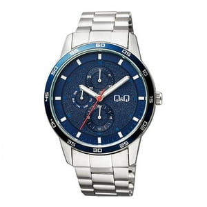 Reloj Analogo Plateado Q&Q Aa38J212Y