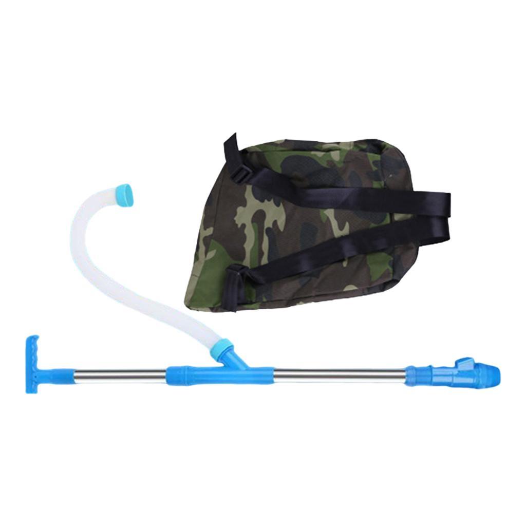 Magideal - Esparcidor De Fertilizantes, Pulverizador De Fertilizantes, Aplicadores De Estiércol Agrícola Prácticos Y Fáciles De Usar, Dispensador De Fertilizante Acero Inoxidable