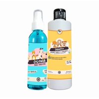 Mascokits - Colonia Para Perro & Perrito Sin Alcohol 150Ml + Shampoo Rubio