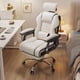 thumbnail image 4 of Silla gerencial apoyo lumbar y pies reclinable ChicHome, 4 of 5