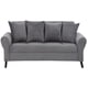 thumbnail image 1 of Sofa Lua 3c Felpa 20 Gris, 1 of 5