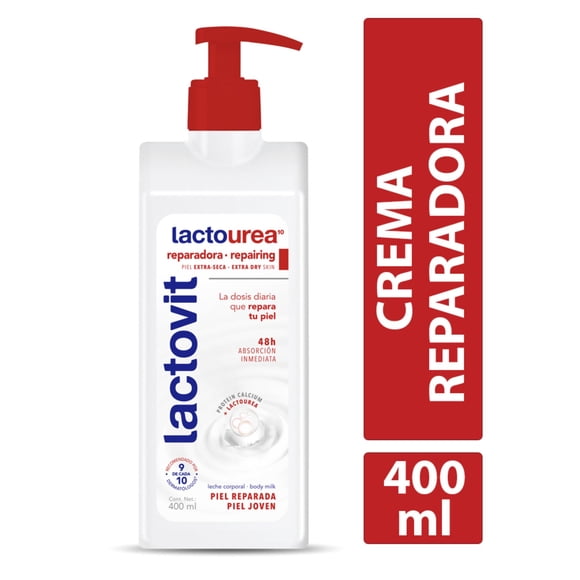 Crema Lactovit Corporal Lactorurea Reparadora, 400 ml