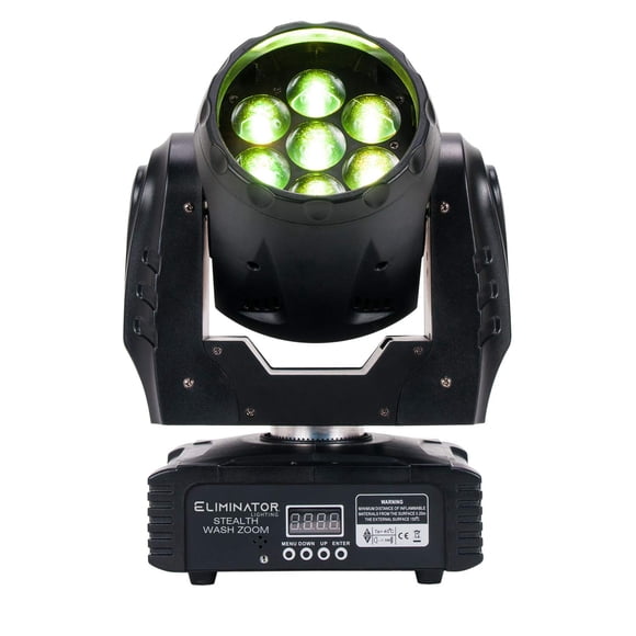 Iluminación LED Wash Zoom Eliminator Lighting ADJ 7x12W