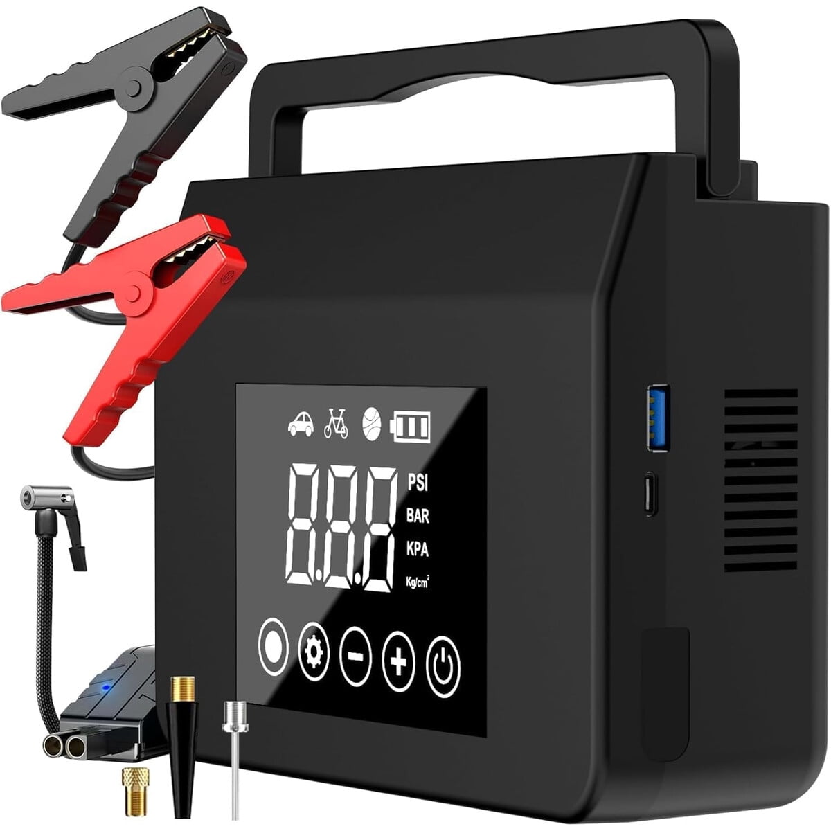 Arrancador Capapro L8 4000a Compresor Aire 150psi 15000mah