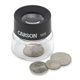 thumbnail image 5 of Lupa Carson 10X 2,5 cm Lente 5 cm Base 51 g, 5 of 6