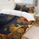 thumbnail image 1 of Maya And The ThreeMayan Three Warriors 3-Piece Twin Bed Set Fade-Resistant Microfiber, 1 of 4