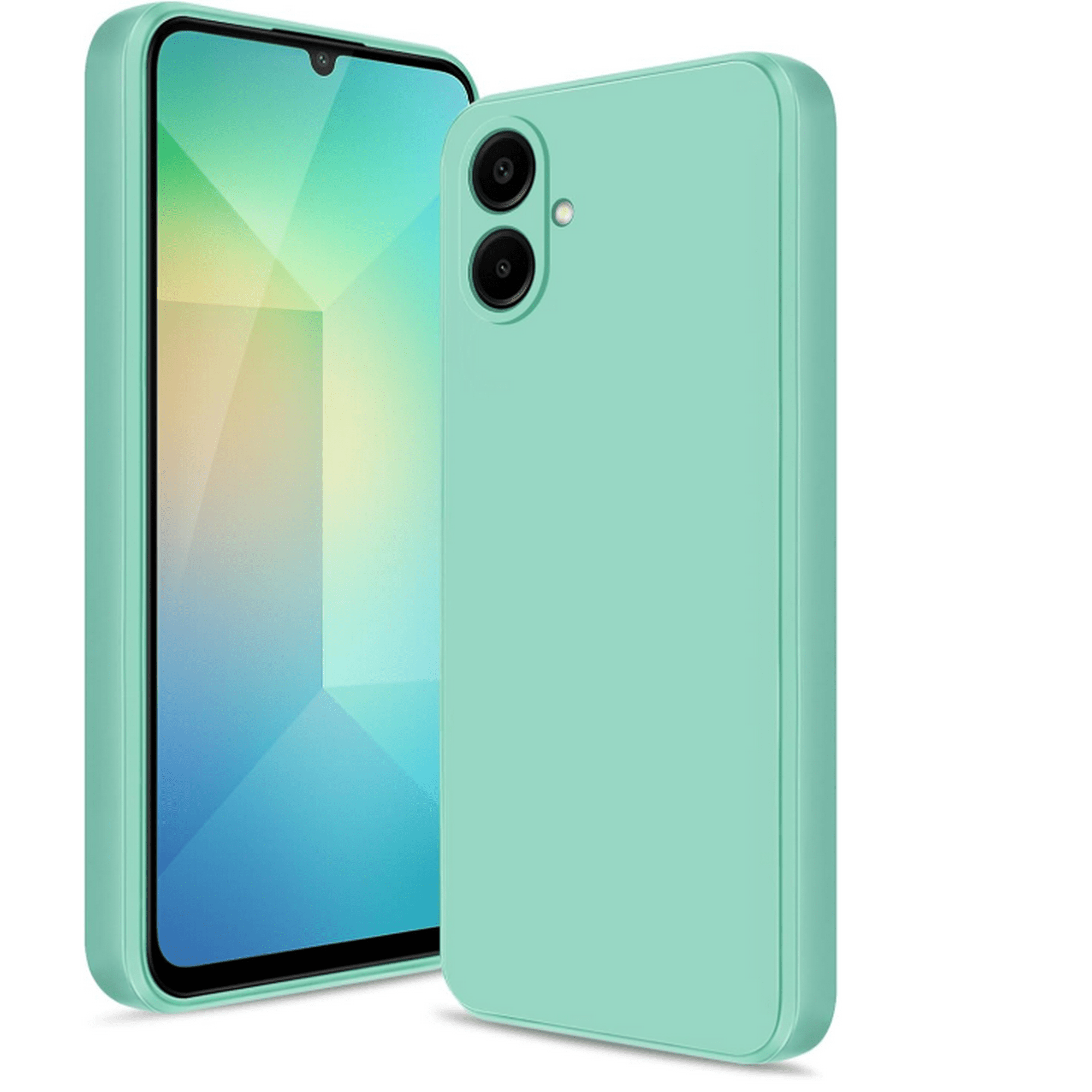 Mar Cases - Carcasa Funda Para Samsung A06 5g Silicona Turquesa