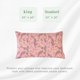 thumbnail image 2 of Fundas de almohada Elegant Comfort con estampado floral ultrasuave x2, 2 of 7