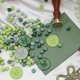 thumbnail image 3 of Kit de sellado de cera Atopbb 300 perlas verdes + calentador + cuchara, 3 of 6