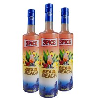 Spice Cocktails - Pack De Cócteles Sex On The Beach, 3 Botellas De 750 Cc