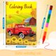 thumbnail image 2 of Libros para colorear BenLouis 12 Fall con 12 lápices de colores apilables para niños, 2 of 7