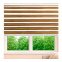 Cortina Roller Jaspeada Duo Zebra Día Noche 120X240Cm Beiti