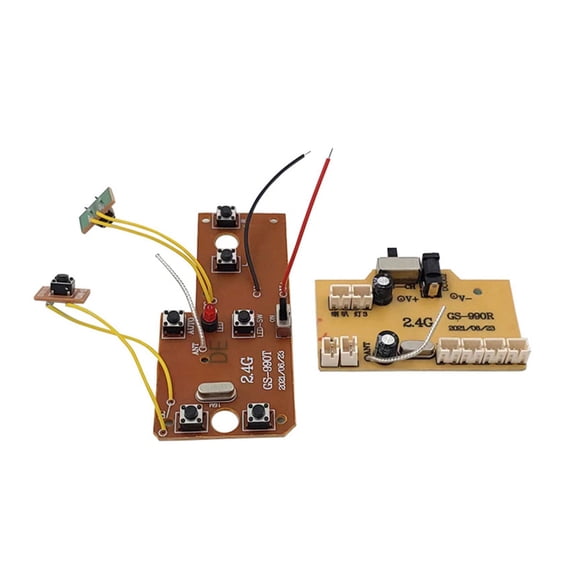 Wswqop Kit De Receptor Y Transmisor RC 8 Canales 27 MHz