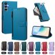 thumbnail image 4 of Funda con Billetera para [Samsung Galaxy A15] con Bolsillo Zipper y Tarjetero Azul lago, 4 of 6