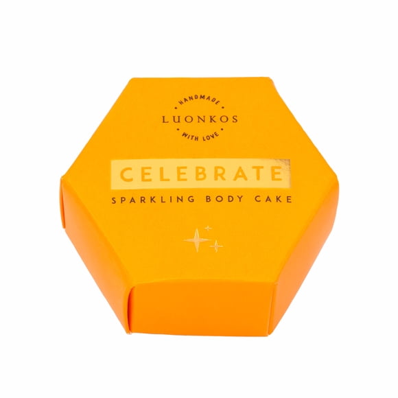 Crema hidratante corporal natural Solid Body Oil Cake, 60 ml con brillo