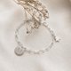 thumbnail image 1 of Pulsera plata Bendito amor personalizada, 1 of 4
