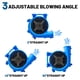 thumbnail image 5 of Ventilador industrial de aire BSMTEK 1.5 HP 10000 CFM 3 velocidades 4 ángulos, 5 of 8