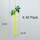 thumbnail image 2 of Guirnalda artificial NEOONES amarilla de 114 cm – pack de 40, 2 of 7