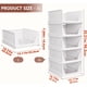 thumbnail image 2 of Organizador de Closet CTSNSLH 5 Unid Caja Plástica 42,5x33,3x18,5 cm, 2 of 3