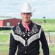 thumbnail image 3 of Sombrero ranchero para disfraz cultural, estilo terciopelo, color blanco, talla adulto, 3 of 5