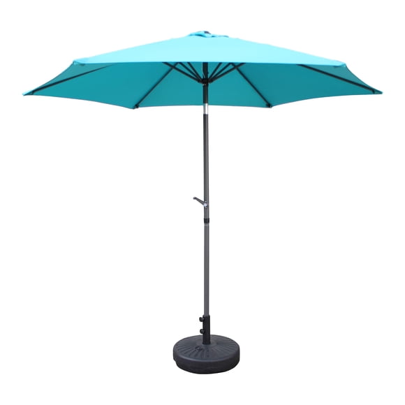 Sombrilla para Patio International Caravan St. Kitts 2.7 m - Azul Aqua