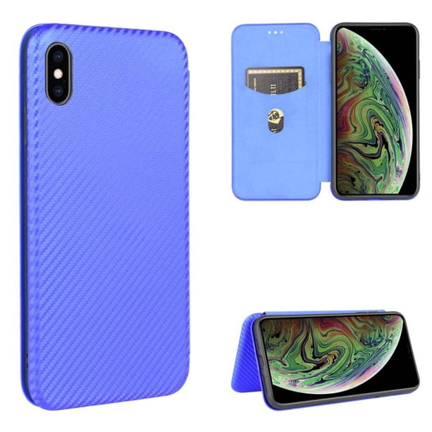 Funda Flip Para Iphone Xs Max - Funda Magnética De Negocios, Funda Protectora Delgada