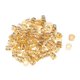 thumbnail image 2 of 100 Unids Corazón Metal Cuff Extensión del pelo Decoraciones Dreadlocks Beads Gold, 2 of 5