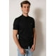 thumbnail image 2 of camisa cuello mao color negro manga corta fit, 2 of 4