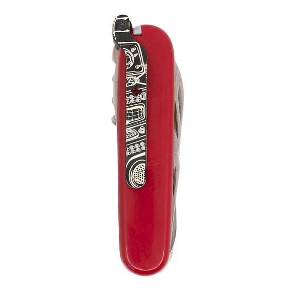 MULTIHERRAMIENTA Donk! Clip para navaja suiza Victorinox de 91 mm "Futura Black"