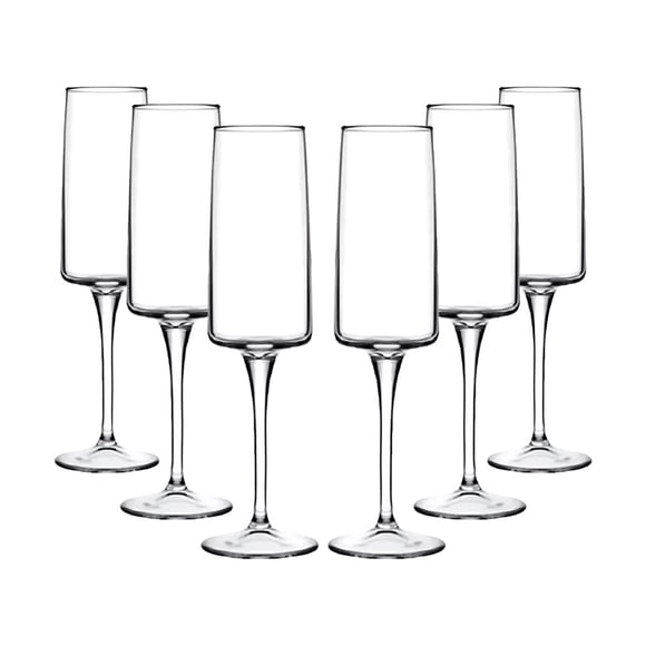 Set 6 Copas Champagne 190 Cc Linea Iconic