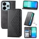 thumbnail image 1 of Funda Flip FOXDOCK para Xiaomi Redmi Note 13R 5G , Estilo Billetera con Diseño Rombo, Correa de Mano y Soporte, Uso Diario, 1 of 6