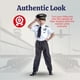 thumbnail image 5 of Disfraz de piloto de Dress Up America para niños, capitán de avión, 5 of 6