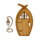thumbnail image 3 of Adroable Mini Hada Elfo Jardín Ventana Puerta Artesanía Arte Jardín Decoración Césped Patio B, 3 of 5
