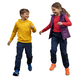thumbnail image 1 of Pantalon Softshell Cintura Elástica Para Niños Con Micropolar Senderismo, 1 of 6