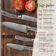 thumbnail image 3 of Juego de cuchillos de cocina Wakoli EDIS de 4 piezas con acero damasco VG10, 3 of 8