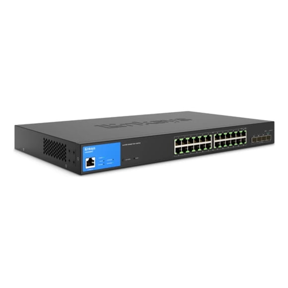 Switch Linksys LGS328C 24 Puertos Gigabit 4 SFP 10G TAA