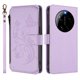 thumbnail image 2 of Funda Cartera Mariposa para [Xiaomi 17 Ultra] con Soporte y Cremallera Morado claro, 2 of 6