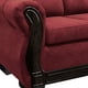 thumbnail image 2 of Sofá Con Resorte Estructural 2 Personas Taurus Chenille Rojo, 2 of 3