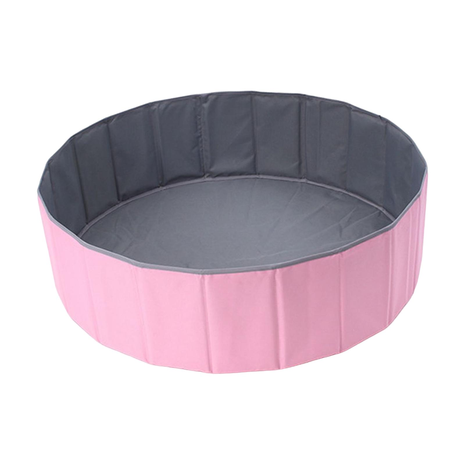 Magideal - Activity Center Bebé Recién Nacido No Es Necesario Inflar Play Tent Doble Capa Sandbox Portable Fence Game Room Park , Rosa 120Cmxh30Cm