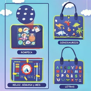 Genérico - Libro Sensoriales Interactivon Juego Educativo